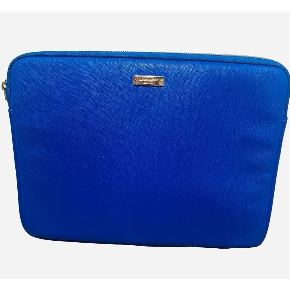 Kate Spade Blue Laptop Case